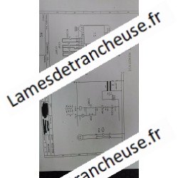 Alimentation complète pour trancheuse 220/380 V